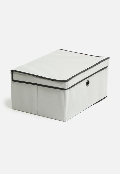 Storage Solutions - Mega storage bin with lid xl - grey