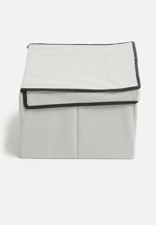 Storage Solutions - Mega storage bin with lid xl - grey