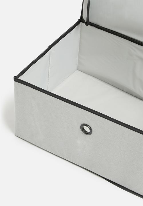 Storage Solutions - Mega storage bin with lid xl - grey