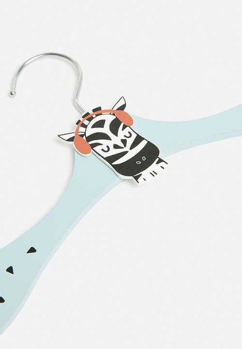 Storage Solutions - 3 pcck hanger set - zebra