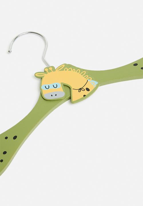 Storage Solutions - 3 pack hanger set - giraffe
