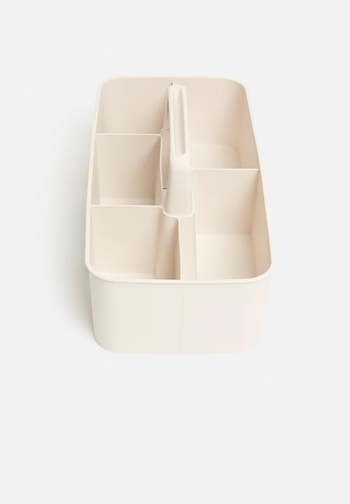 Storage Solutions - Stackable compartment box - white