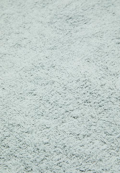 Bathroom Solutions - Shaggy bathmat - grey