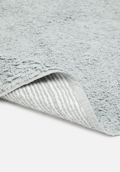 Bathroom Solutions - Shaggy bathmat - grey