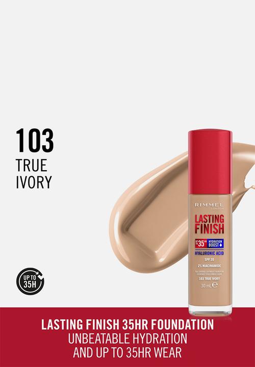 Rimmel - Lasting Finish 35Hr Foundation - True Ivory