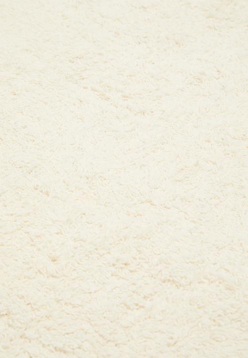 Bathroom Solutions - Shaggy bathmat - cream