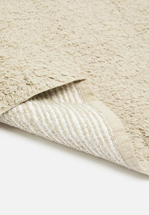 Bathroom Solutions - Shaggy bathmat - taupe