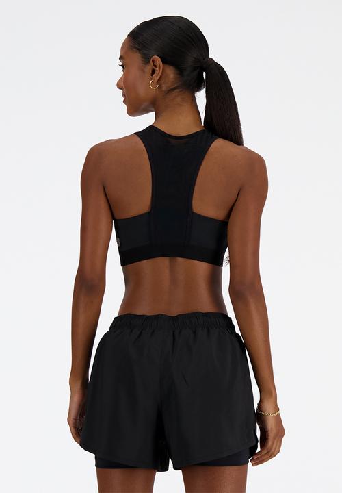 New Balance  - NB Athletics Medium Impact Bra - Black
