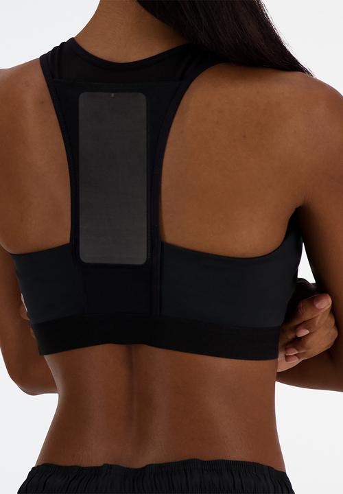 New Balance  - NB Athletics Medium Impact Bra - Black