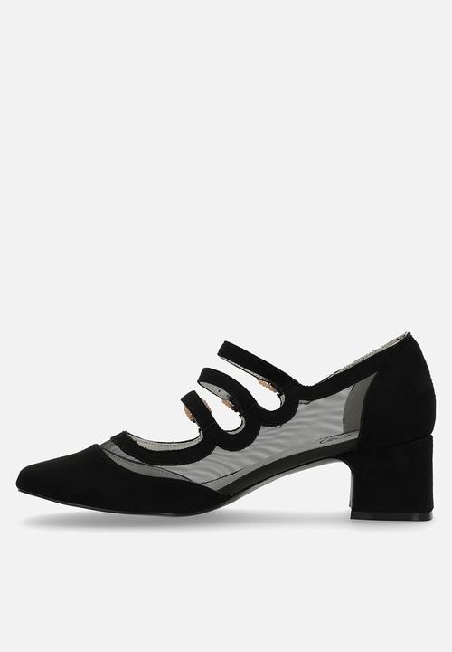SISSY BOY - Junebug block heel - black