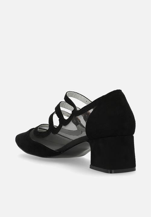 SISSY BOY - Junebug block heel - black