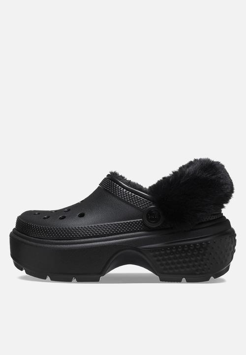 Crocs - Stomp lined clog - black