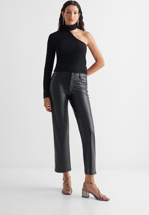 MANGO - Top bling - black