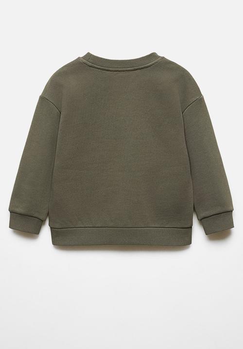 MANGO - Sweatshirt mountain - khaki