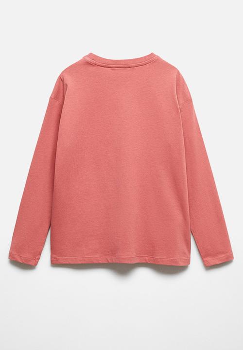 MANGO - T-shirt spencer3 - medium blue