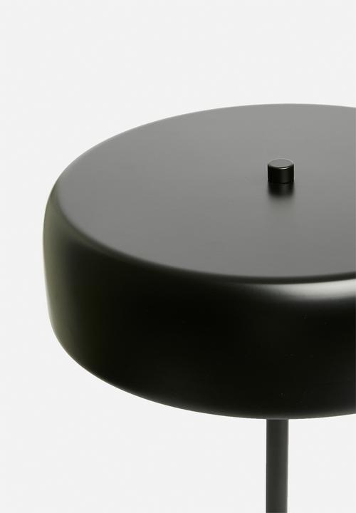 Present Time - Table lamp gold disc - black