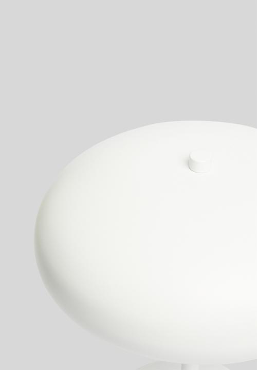 Present Time - Table lamp shroom iron - white