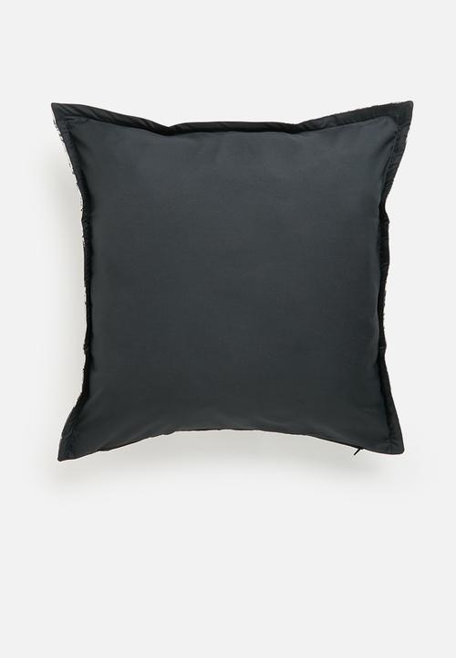 Grey Gardens - Marble cushion cover - grey