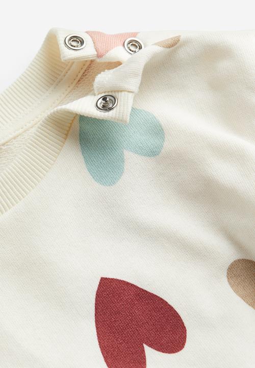 H&M - Sweatshirt - white