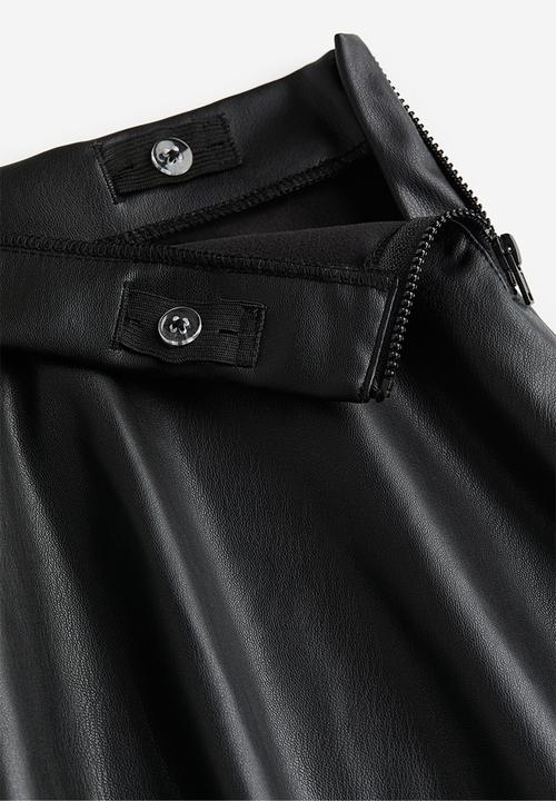 H&M - A-line skirt - black
