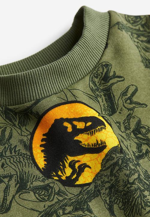 H&M - Oversized printed sweatshirt - green