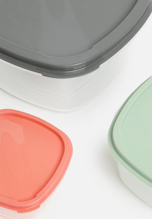 Excellent Houseware - Lunchbox set of 6 - Multi