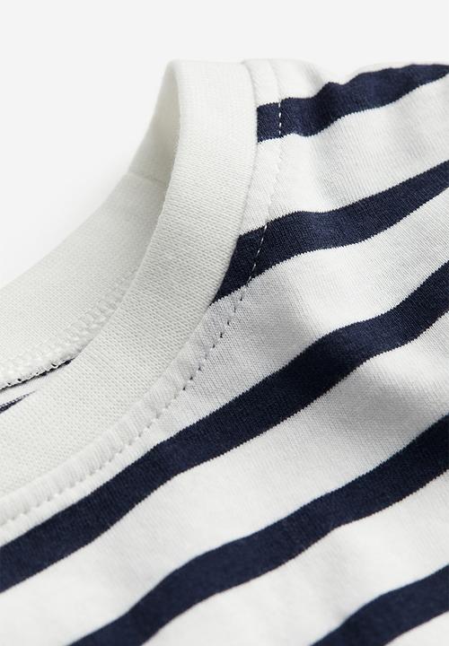 H&M - Long-sleeved jersey top - blue & white