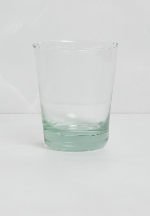 Excellent Houseware - Recycled drinking glass set of 4 - clear