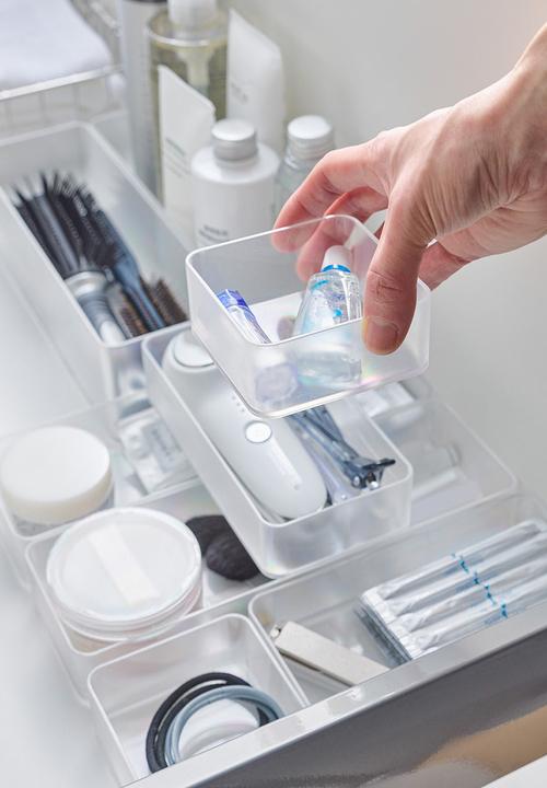 Yamazaki - Tower Stackable Organizer Small - White