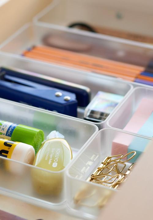 Yamazaki - Tower Stackable Organizer Med - White
