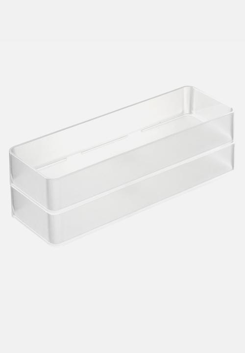 Yamazaki - Tower Stackable Organizer Large - White
