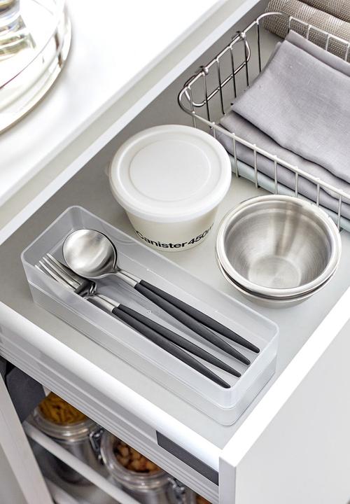Yamazaki - Tower Stackable Organizer Large - White