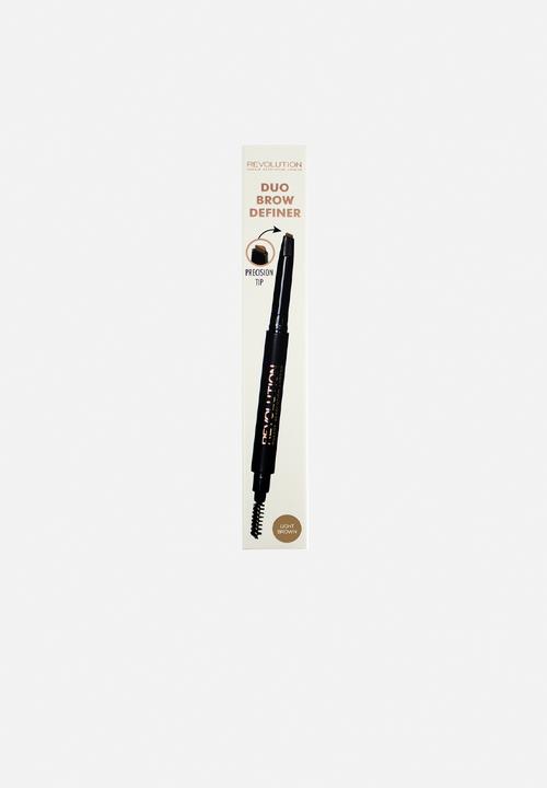 Revolution - Duo Brow Pencil Light Brown