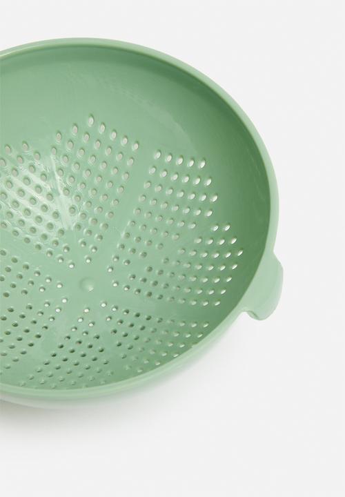 Excellent Houseware - All purpose kitchen strainer - light green