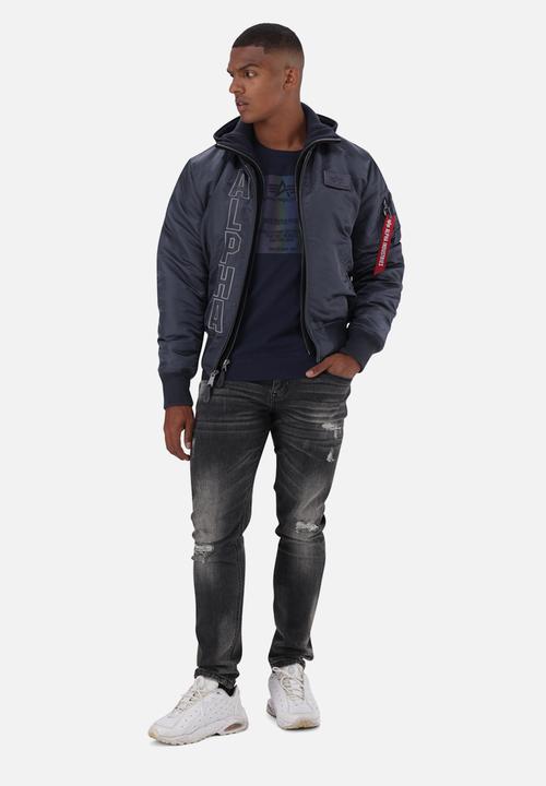 Alpha Industries - MA-1 Dtec Alpha - Steele Blue