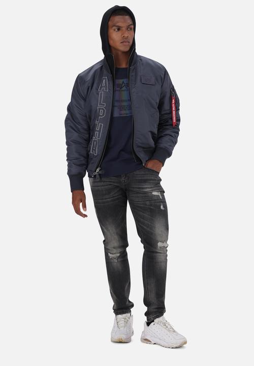 Alpha Industries - MA-1 Dtec Alpha - Steele Blue