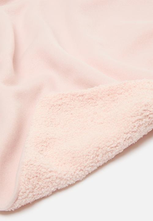 H&S - Teddy blanket - pink