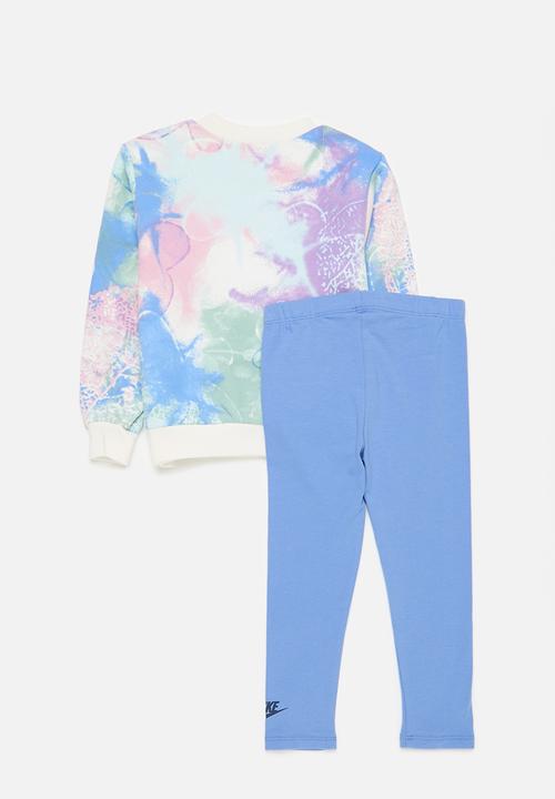 Nike - Nike sci-dye crewneck and leggings set - nike polar