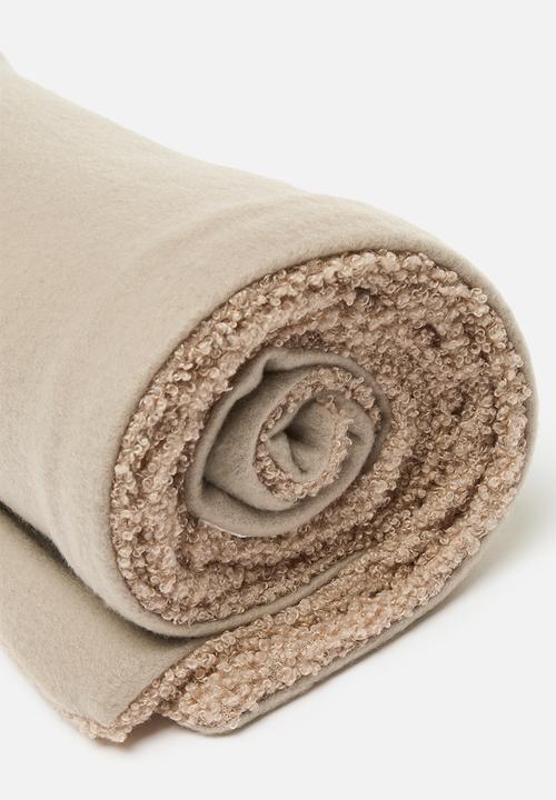 H&S - Teddy blanket - beige