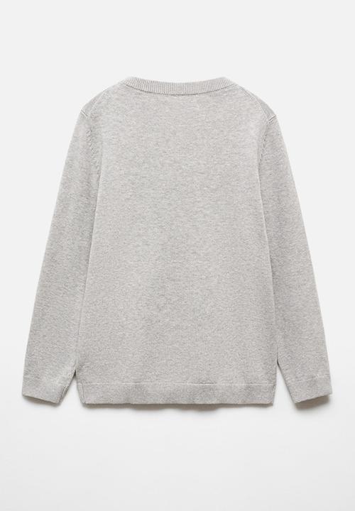 MANGO - Sweater hugo5 - medium grey