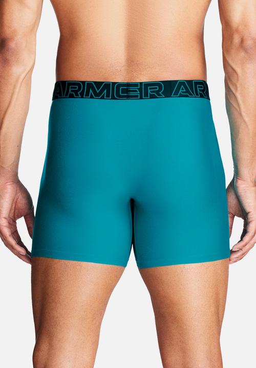 Under Armour - Tech 6" 3 pack solid boxer briefs - multi