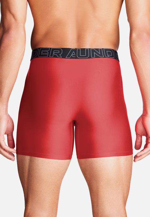 Under Armour - Tech 6" 3 pack solid boxer briefs - multi