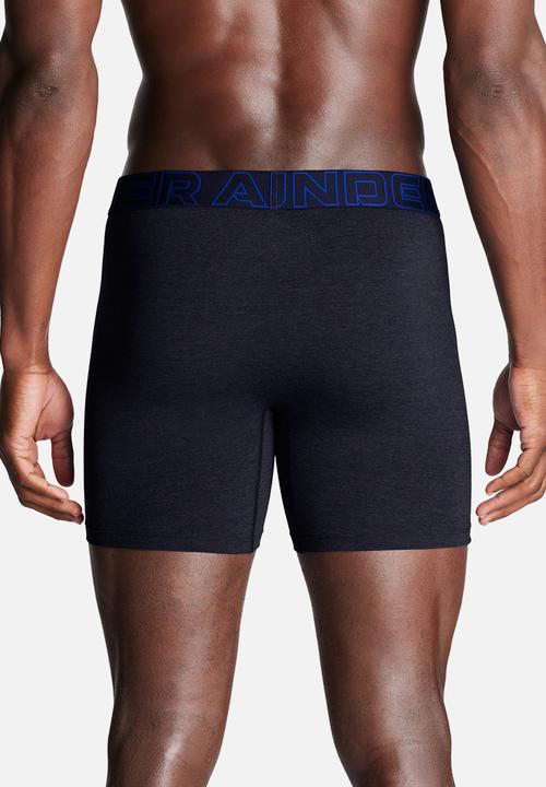 Under Armour - Cotton 6" 3 pack solid boxer briefs - multi