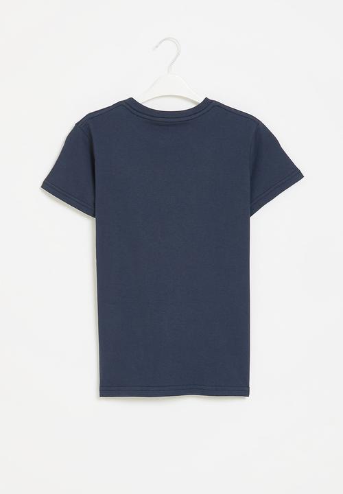 Billabong  - Boys african road trip short sleeve T-shirt - denim blue