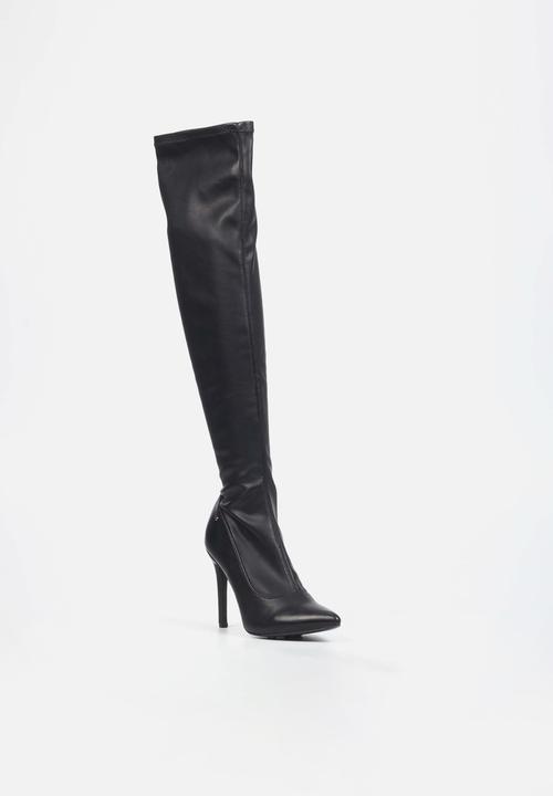 Miss Black - Boss 7 stiletto boot - black