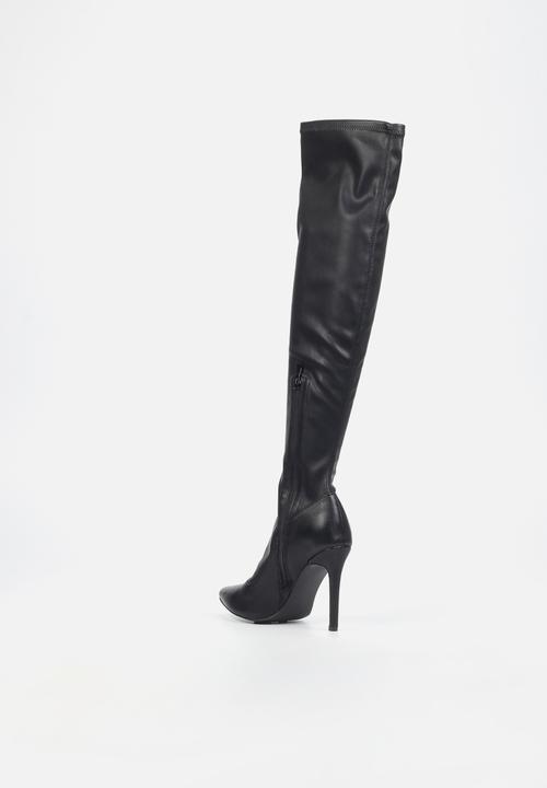 Miss Black - Boss 7 stiletto boot - black