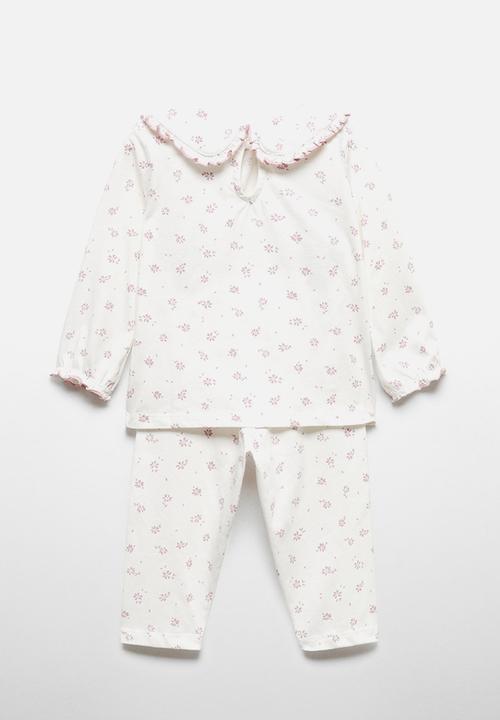 MANGO - Pyjamas camila - offwhite
