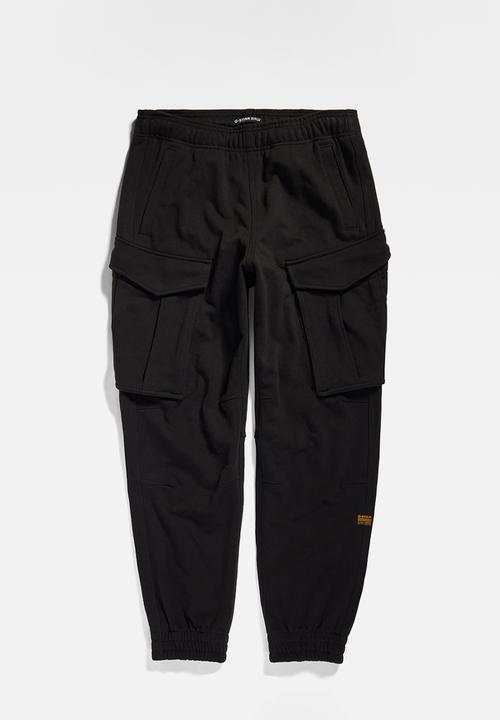 G-STAR - Rovic sw pant Dry ashor sweat r o ub - dark black