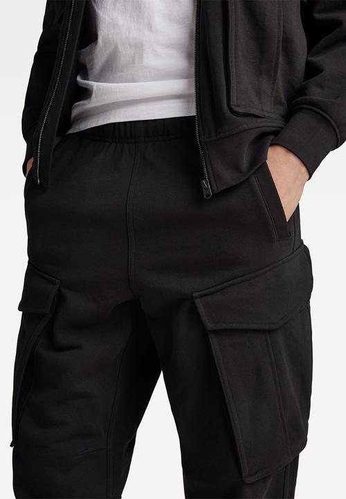 G-STAR - Rovic sw pant Dry ashor sweat r o ub - dark black