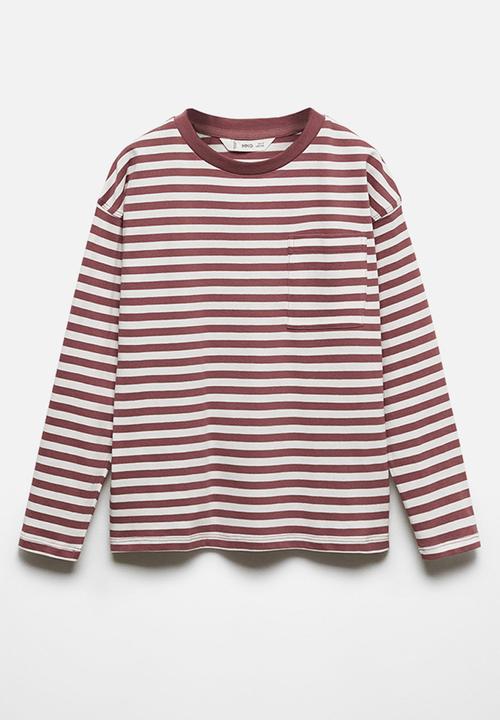 MANGO - T-shirt elton - cherry